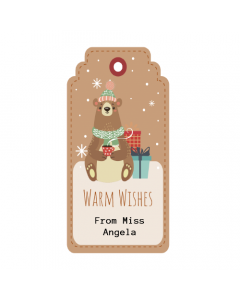 Warm Wishes Tag