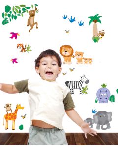 Jungle Animal Wall Stickers (Jungle Fever)