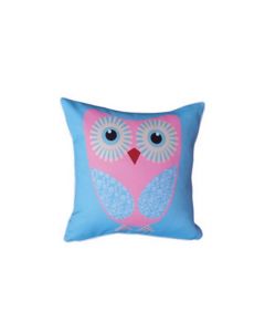 Pattern Wing Owl Blue Background Original Cushions Pack