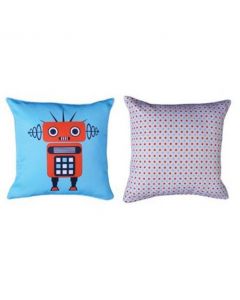 Themed Cushion - Robots - Red Robot