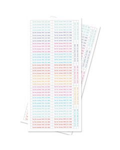 180 Skinnies Name Labels for Girls (up to 24 letters)
