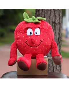 Fruit and Vegetable Soft Plush Doll Toy Strawberry