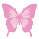 Pastel Pink butterfly