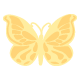 Drover Yellow Butterfly