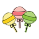 Pastel Lollipops