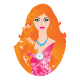 Princess - Orange Hair