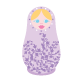 Russian Doll - Purple