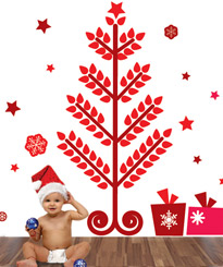 Christmas Tree Wall Stickers